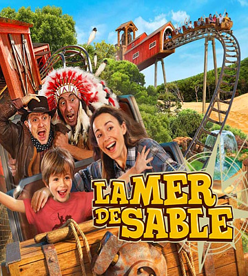 Le parc d'attractions la Mer de Sable vous fait vivre une expérience immersive au cœur du Far West