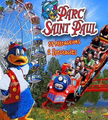 Parc Saint Paul, le parc d'attraction pour toute la famille ! Parc Saint Paul, le parc d'attraction pour toute la famille !